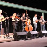 Alan Bibey & Grasstowne at the 2022 Camp Springs Bluegrass Festival - photo by Laura Tate Photography