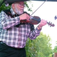 Johnny Ridge with The Malpass Brothers at the 2022 Recovery Road Bluegrass Festival - photo by Gary Hatley