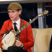 Lincoln Hensley performs at the American Banjo Museum Hall of Fame induction ceremony (9/23/22) - photo © Pamm Tucker