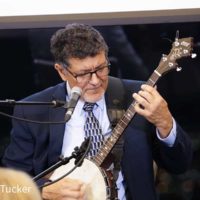 Don Vappie performs at the American Banjo Museum Hall of Fame induction ceremony (9/23/22) - photo © Pamm Tucker