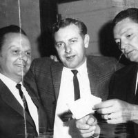Ralph Stanley, Paul "Moon" Mullins, and Carter Stanley
