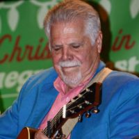 Randy Graham with Carolina Road at the 2022 Bluegrass Christmas in the Smokies - photo © Bill Warren