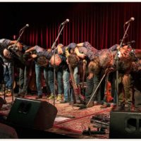 Final bow at the 2022 Red Wine Bluegrass Party in Genoa, Italy - photo © Alessandro Ardy