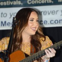 Caroline Owens with Caroline and Company at the 2023 Yeehaw Music Fest in Florida - photo © Bill Warren