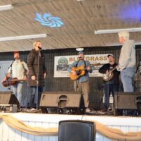 Open mc at the 2023 Palatka Bluegrass Festival - photo © Bill Warren