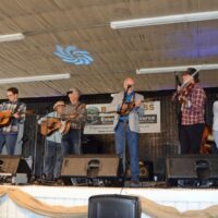 Open mc at the 2023 Palatka Bluegrass Festival - photo © Bill Warren