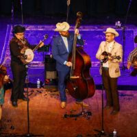 The Po' Ramblin' Boys at the Malcolm Brown Auditorium in Shelby, NC (3/4/23) - photo © Bryce Lafoon