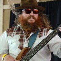 Charles Humphrey with Songs From The Road Band at the 2023 EMS Springfest - photo © Bill Warren