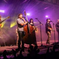 Molly Tuttle with Infamous Stringdusters at the 2023 Suwanee Spring Reunion - photo © David Lee