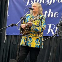 Lorraine Jordan at the 2023 Bluegrass in the Blue Ridge - photo by Molly Moore