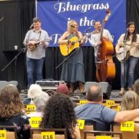 Amanda Cook at the 2023 Bluegrass in the Blue Ridge - photo by Molly Moore