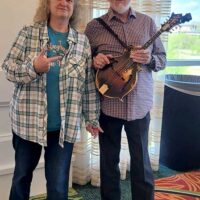 Lorraine Jordan and Doyle Lawson at the 2023 Bluegrass in the Blue Ridge - photo by Molly Moore