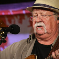 Dudley Connell with Seldom Scene at the Spring 2023 Gettysburg Bluegrass Festival - photo © Frank Baker