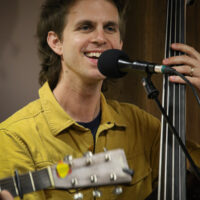 Alex Lacquement at the Susquehanna Folk Music Society concert in Harrisburg, PA (4/30/23) - photo © Frank Baker