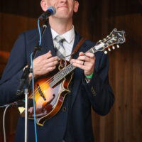 Ryan Mullins with Circa Blue at the Spring 2023 Gettysburg Bluegrass Festival - photo © Frank Baker