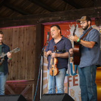 Mike Mitchell Band at the Spring 2023 Gettysburg Bluegrass Festival - photo © Frank Baker