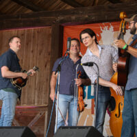 Mike Mitchell Band at the Spring 2023 Gettysburg Bluegrass Festival - photo © Frank Baker