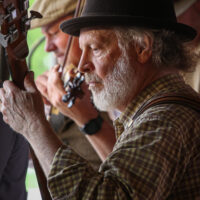 Todd Phillips with Appalachian Road Show at the Spring '23 Gettysburg Bluegrass Festival - photo © Frank Baker