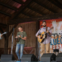 Mosley Brothers at the Spring 2023 Gettysburg Bluegrass Festival - photo © Frank Baker