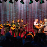 Del McCoury Band and Peter Rowan Bluegrass Band jam at DelFest 2023 - photo © T Lewis