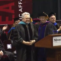 Rodney Dillard accepts his Honorary Doctorate from Missouri State University (5/19/23)