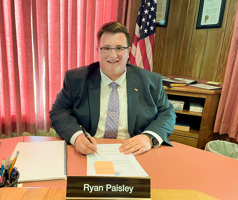 Vice Mayor Ryan Paisley of Clayton, DE