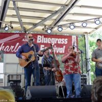 Michael Cleveland & Flamekeeper at the 2023 Charlotte Bluegrass Festival - photo © Bill Warren