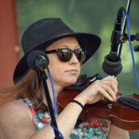 Malia Furtado with Circa Blue at the 2023 Remington Ryde Bluegrass Festival - photo © Bill Warren