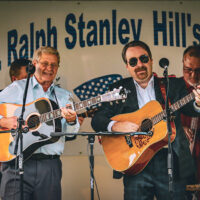 Larry Efaw Ralph Stanley II at the 2023 Spring Hills of Home Festival - photo © Laci Mack
