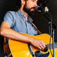 Mo Pitney at the 2023 Cherokee Bluegrass Festival - photo © Laci Mack