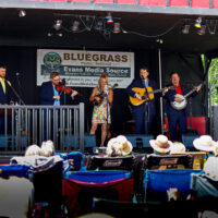 Rhonda Vincent & The Rage at the 2023 Cherokee Bluegrass Festival - photo © Laci Mack