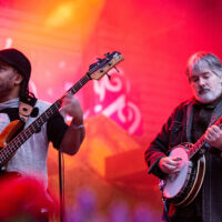 Victor Wooten and Béla Fleck at the 50th anniversary Telluride Bluegrass Festival (2023) - photo © Anthony Verkuilen