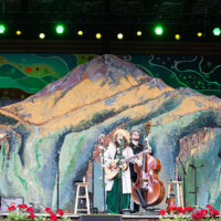 Sierra Ferrell at the 50th anniversary Telluride Bluegrass Festival (2023) - photo © Anthony Verkuilen