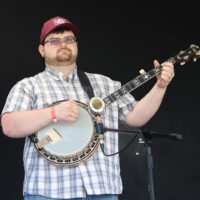 Jared Boyd, first place old-time banjo at Blue Grass & Old-Time Fiddlers Convention 2023 - photo © G Nicholas Hancock