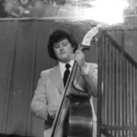 Mark Kuykendall, age 14, on bass with the Billy Graham Crusade