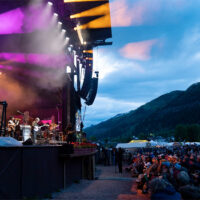 Béla Fleck and the F;ectones at the 2023 Telluride Bluegrass Festival - photo by Benko Photographics