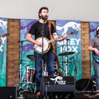 Armchair Boogie from Wisconsin on the High Meadow Stage at the 2023 Grey Fox Bluegrass Festival - photo © Tara Linhardt