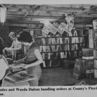 Vintage photo of County Sales in Floyd, VA