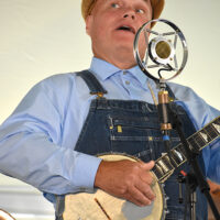 Uncle Shuffelo and His Haint Hollow Hootenanny at the 2023 High Mountain Hay Fever Bluegrass Festival - photo © Kevin Slick