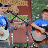 Kids performance at the 2023 Remington Ryde Bluegrass Festival - photo © Bill Warren