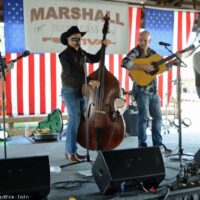 Edgar Loudermilk Band at the Marshall Bluegrass Festival (7/27/23) - photo © Bill Warren