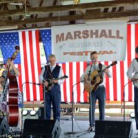 Larry Efaw & The Bluegrass Mountaineers at the 2023 Marshall Bluegrass Festival - photo © Bill Warren