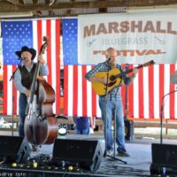 Edgar Loudermilk Band the 2023 Marshall Bluegrass Festival - photo © Bill Warren