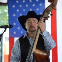 Edgar Loudermilk at the 2023 Marshall Bluegrass Festival - photo © Bill Warren