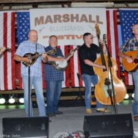 Fast Track at the 2023 Marshall Bluegrass Festival - photo © Bill Warren
