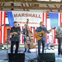Country Gentlemen Tribute Band closes out the 2023 Marshall Bluegrass Festival - photo © Bill Warren