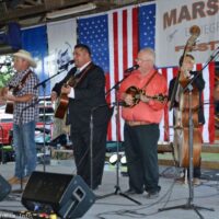 Marshall All-Star Band closes out the 2023 Marshall Bluegrass Festival - photo © Bill Warren