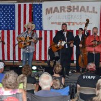 Marshall All-Star Band closes out the 2023 Marshall Bluegrass Festival - photo © Bill Warren