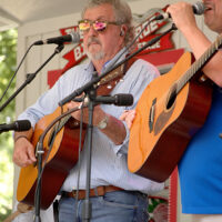 David Carroll with Hammertowne at the 2023 Bill Monroe Bluegrass Festival - photo © Roger Black