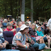 Enjoying the music at the 2023 Bill Monroe Bluegrass Festival - photo © Roger Black